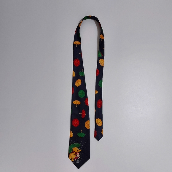 Vintage DISNEY Winnie The Poo and Piglet Tie - Picture 5 of 6